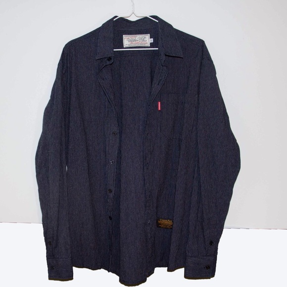 Navy striped shirt - Picture 1 of 6